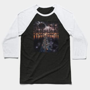 Sky line Baseball T-Shirt